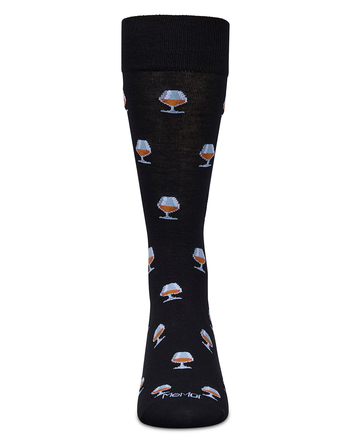 Men's Brandy Rayon From Bamboo Crew Socks : Color: Black