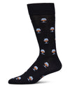 Men's Brandy Rayon From Bamboo Crew Socks : Color: Black