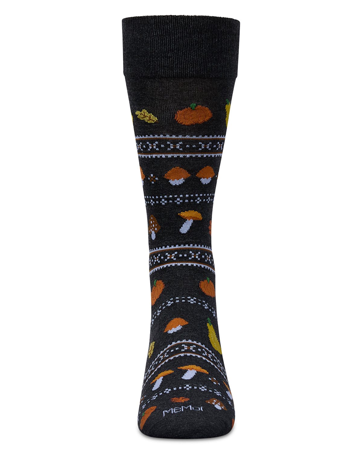 Men's Harvest Rayon From Bamboo Crew Socks : Color: Dark Gray Heather