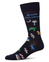 Men's South Carolina Rayon From Bamboo Crew Socks : Color: Navy