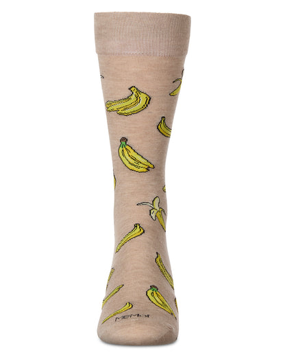 Men's Bananas Rayon From Bamboo Crew Socks : Color: Hemp Heather