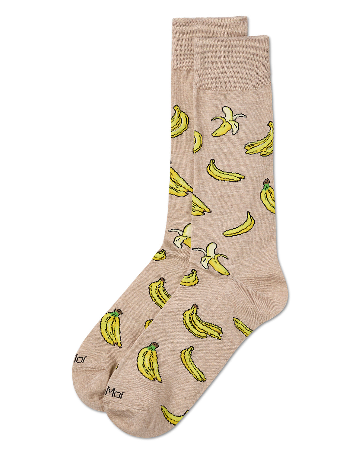 Men's Bananas Rayon From Bamboo Crew Socks : Color: Hemp Heather