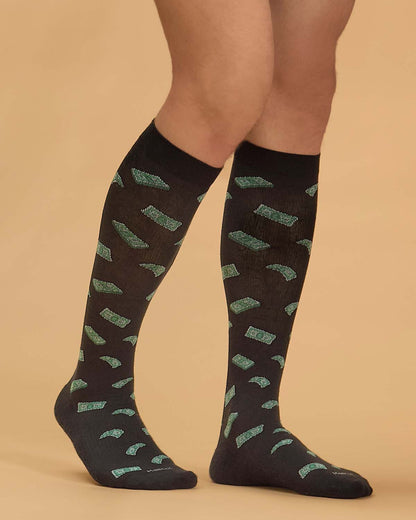 Men's Money Bamboo Blend 8-15mmHg Graduated Compression Socks