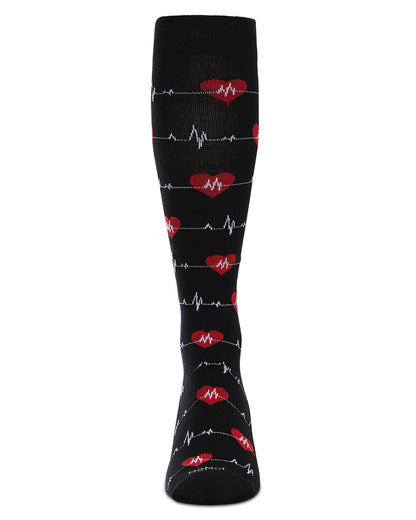 Men's Medical Bamboo Blend 8-15 mmHg Graduated Compression Socks : Color: Black