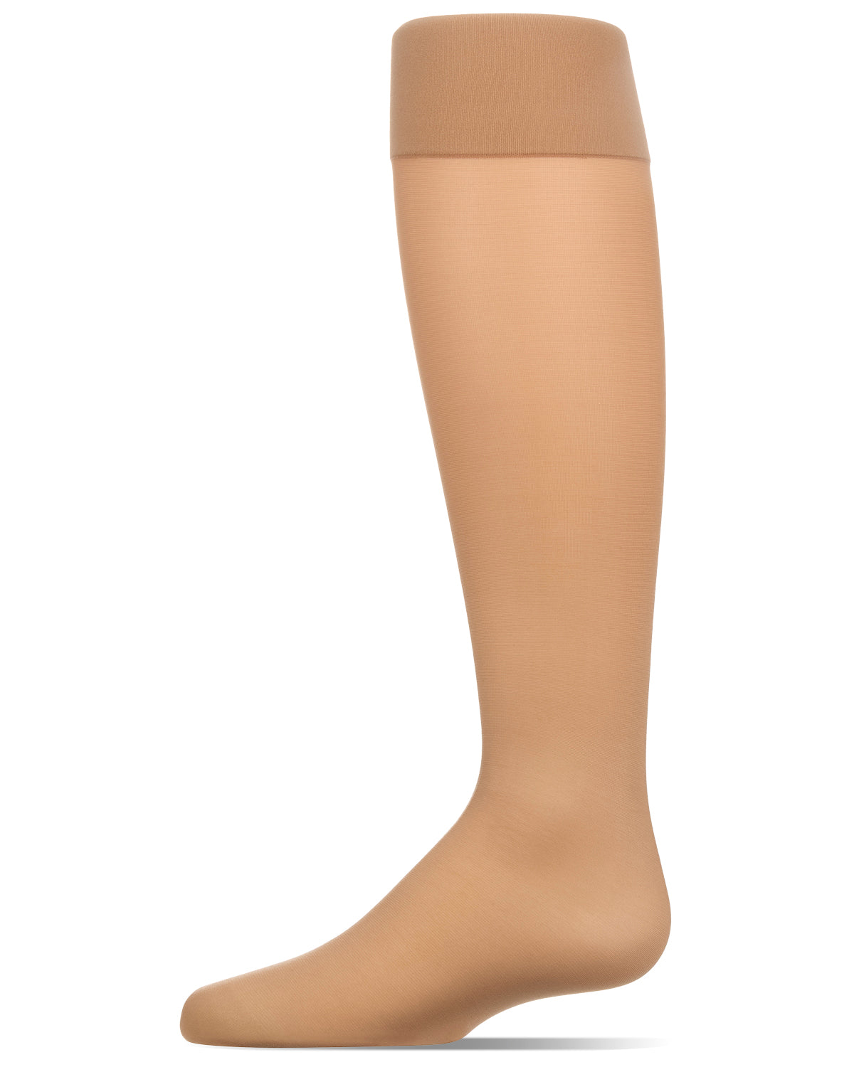 Women's Silky Sheer 30 Denier Knee High Sock : Color: Honey