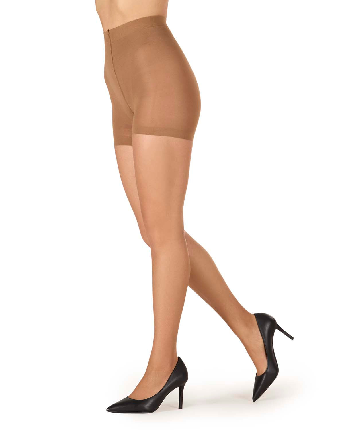 Women's Bare Shaper-Top Pantyhose - 8 Denier with the Strength of 15