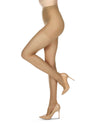 Women's Silky Sheer Control 18 Pantyhose : Color: Honey