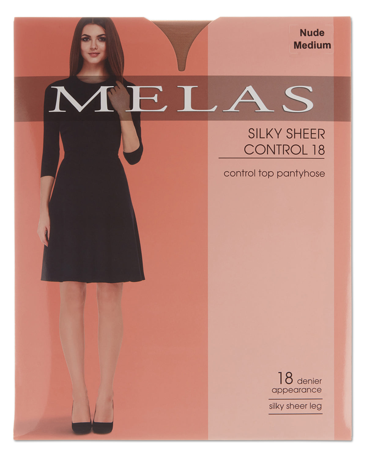 Women's Silky Sheer Control 18 Pantyhose : Color: Nude