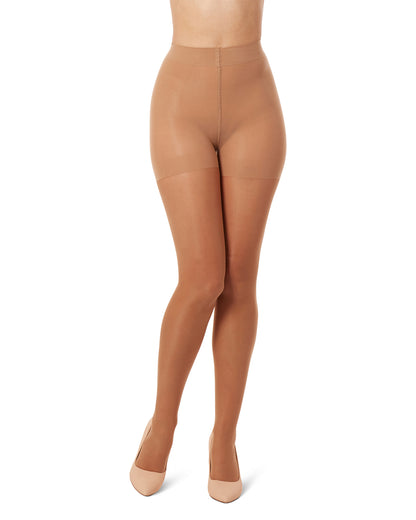 Women's Silky Sheer Control 40 Pantyhose : Color: Honey