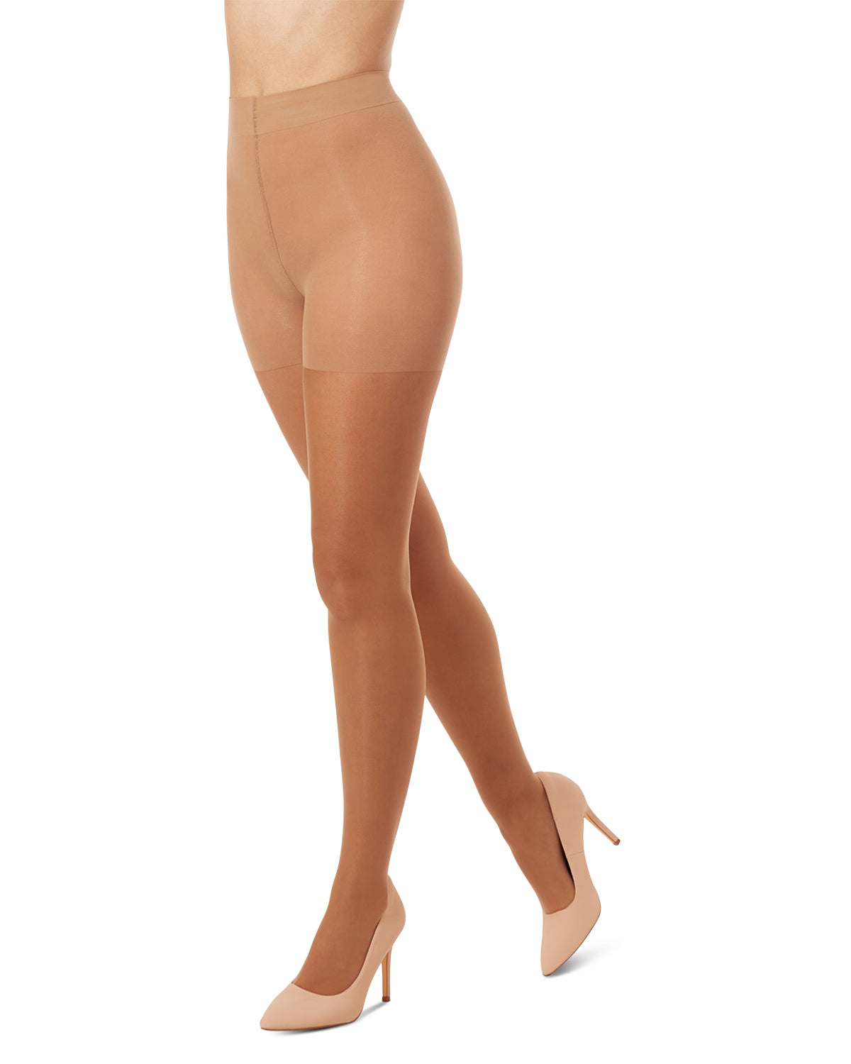 Women's Silky Sheer Control 40 Pantyhose : Color: Honey
