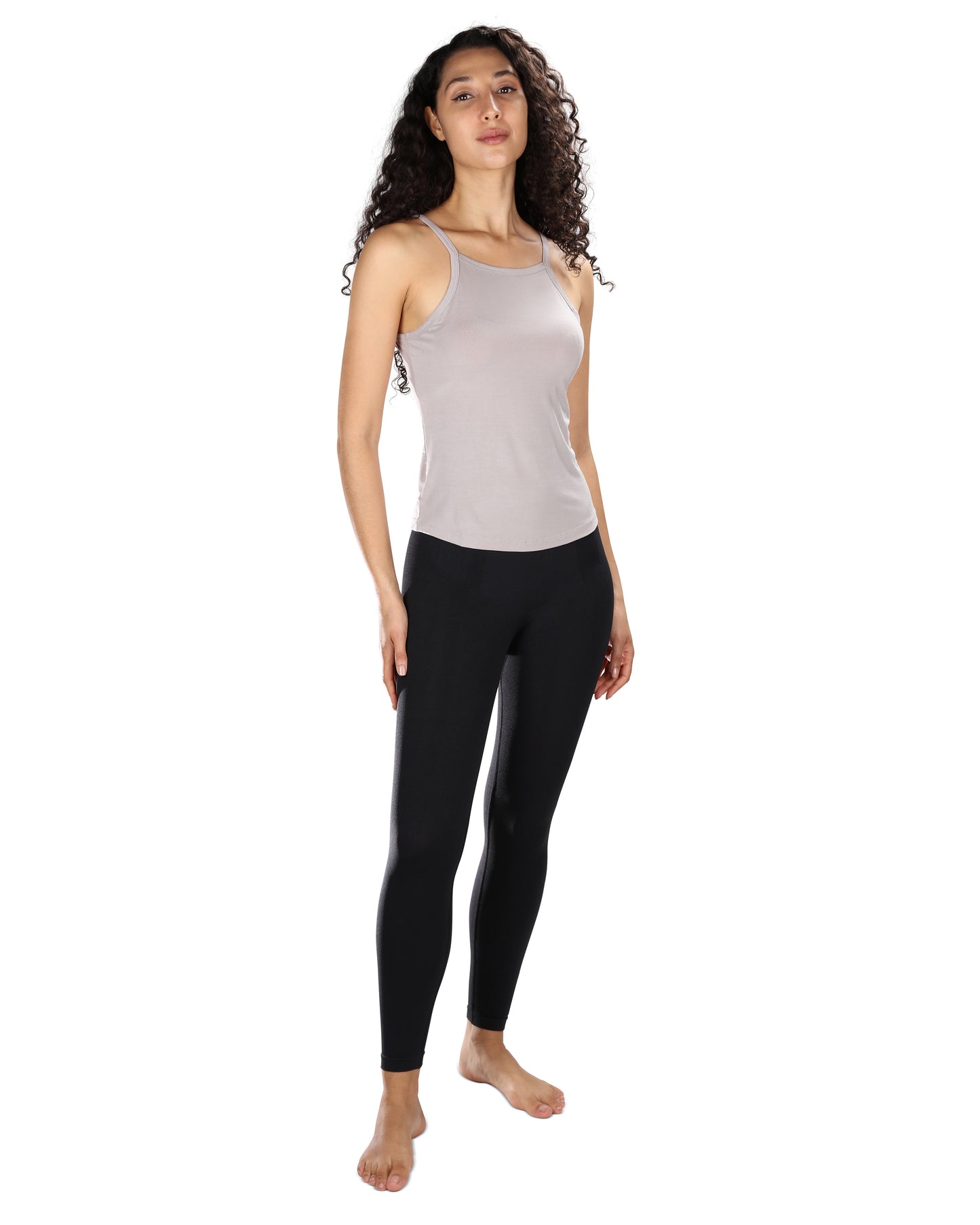 Women's Bamboo Blend Moisture Wicking Basic Tank Top : Color: Slate