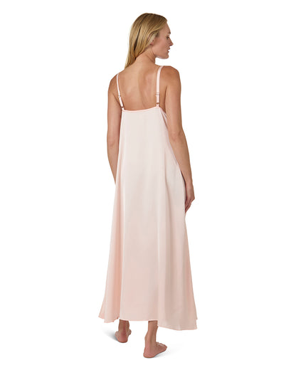 Women's Asymmetrical Slip Dress : Color: Pale Blush