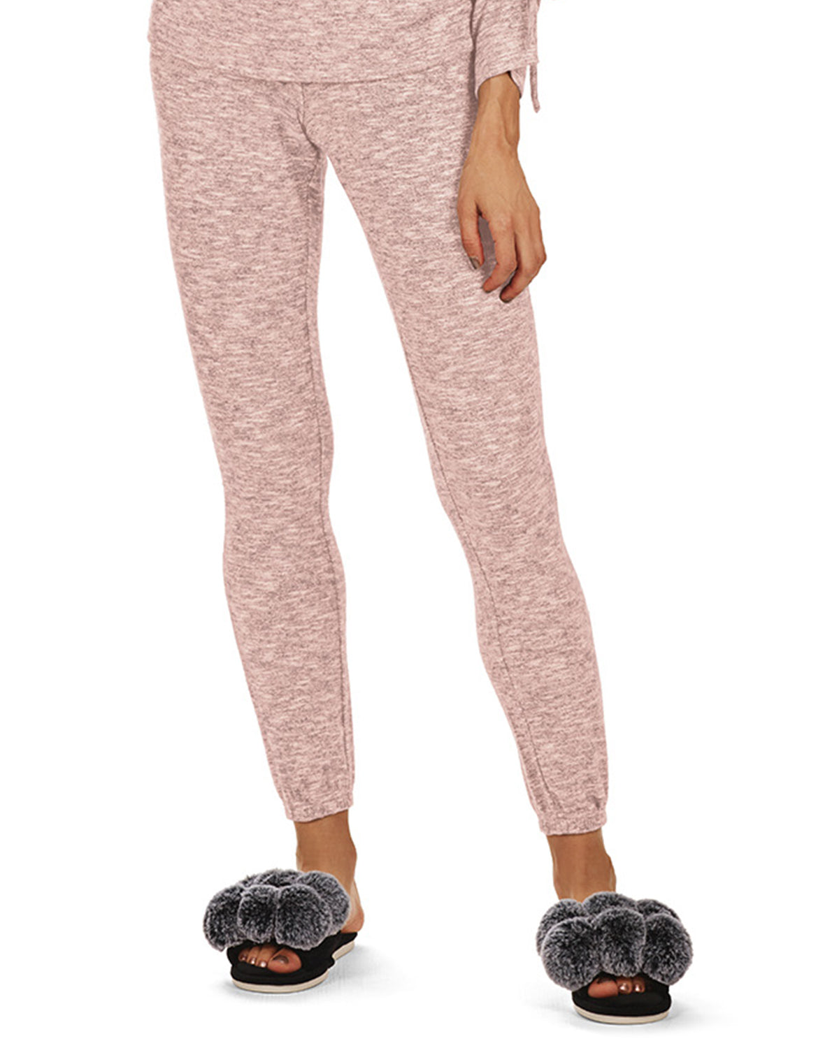 Women's Mid-Rise Jogger Pants Bottom With Tapered Legs