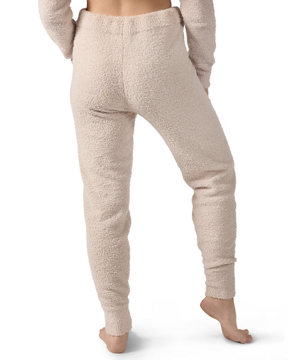 Women's Soft and Cozy Knit Casual Solid Jogger Pants