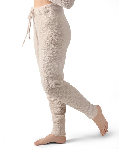 Women's Soft and Cozy Knit Casual Solid Jogger Pants