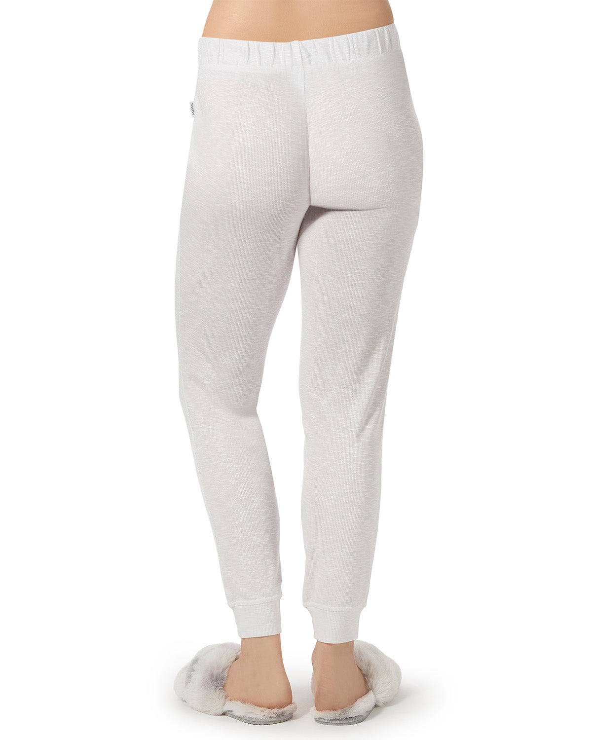 Women's Soft Rib Slub Knit Comfort Slouch Leggings