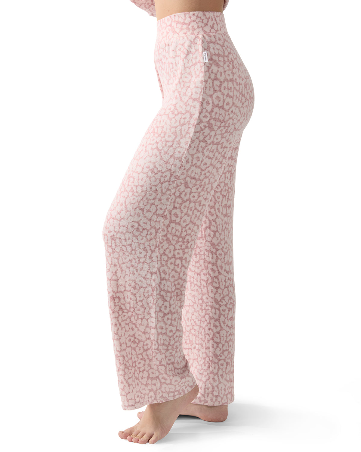 Women's Soft and Cozy Allover Leopard Print Lounge Pants