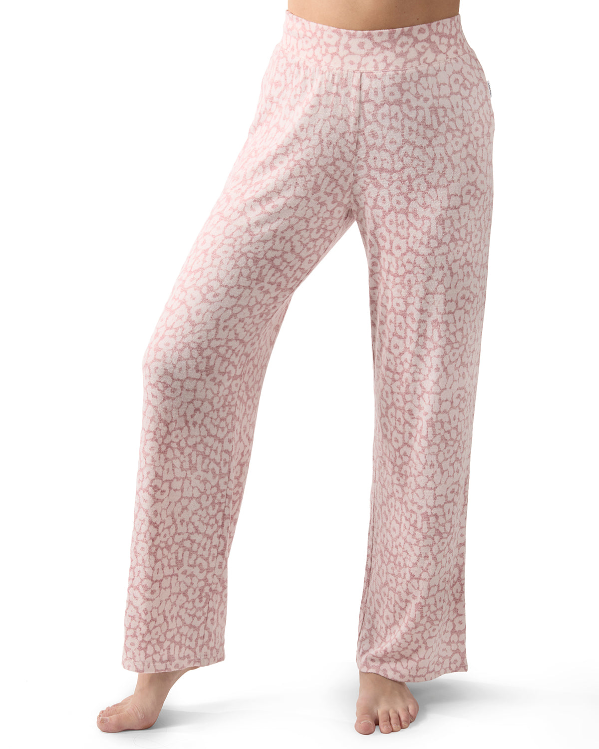 Women's Soft and Cozy Allover Leopard Print Lounge Pants