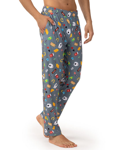 Men's Deal Me In Two Piece PJ Set In A Bag