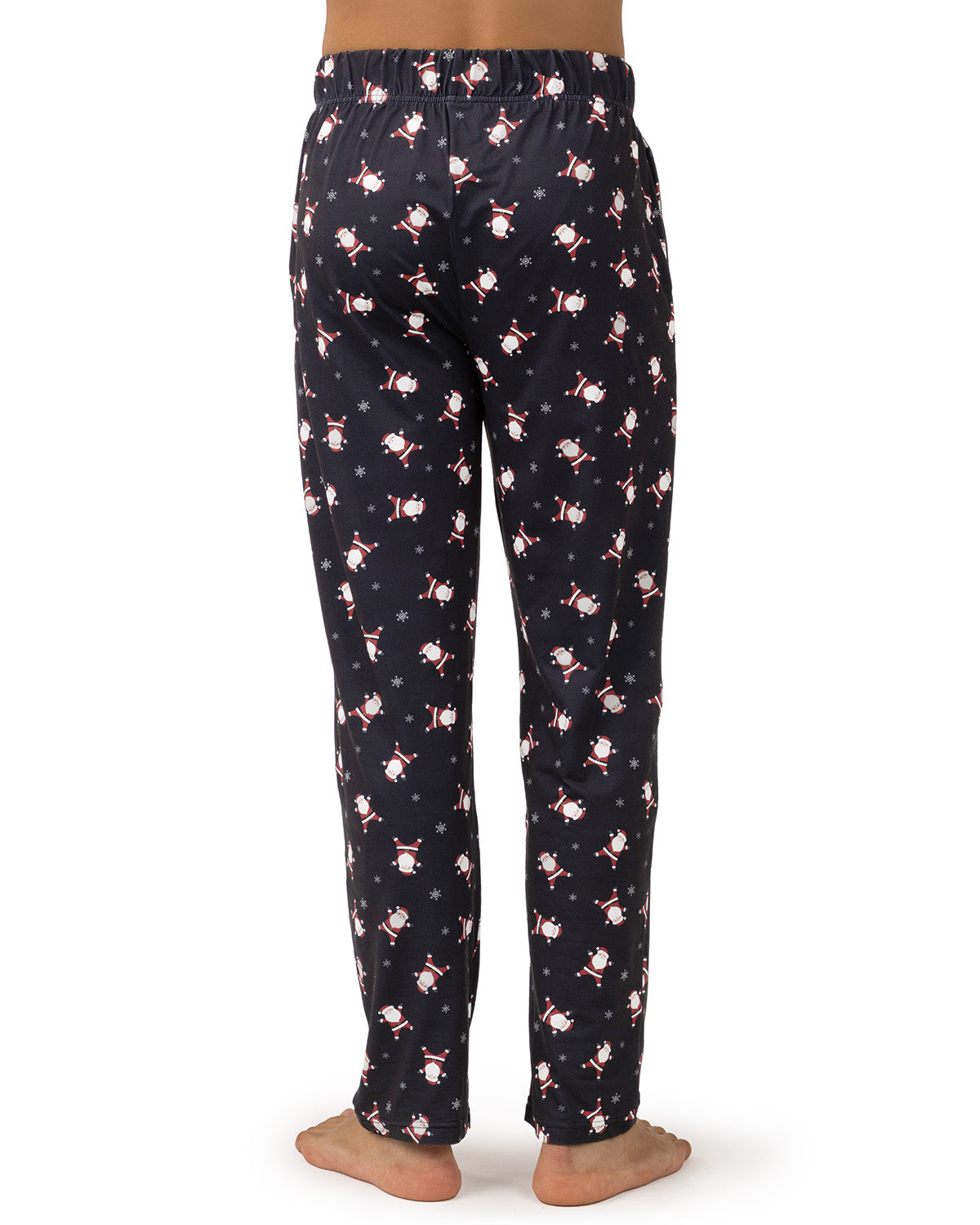 Men's "Tossed Santa" Pull-On PJ Pant in a Bag