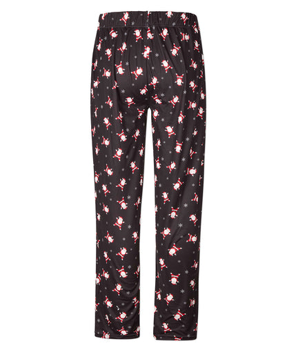 Men's "Tossed Santa" Pull-On PJ Pant in a Bag
