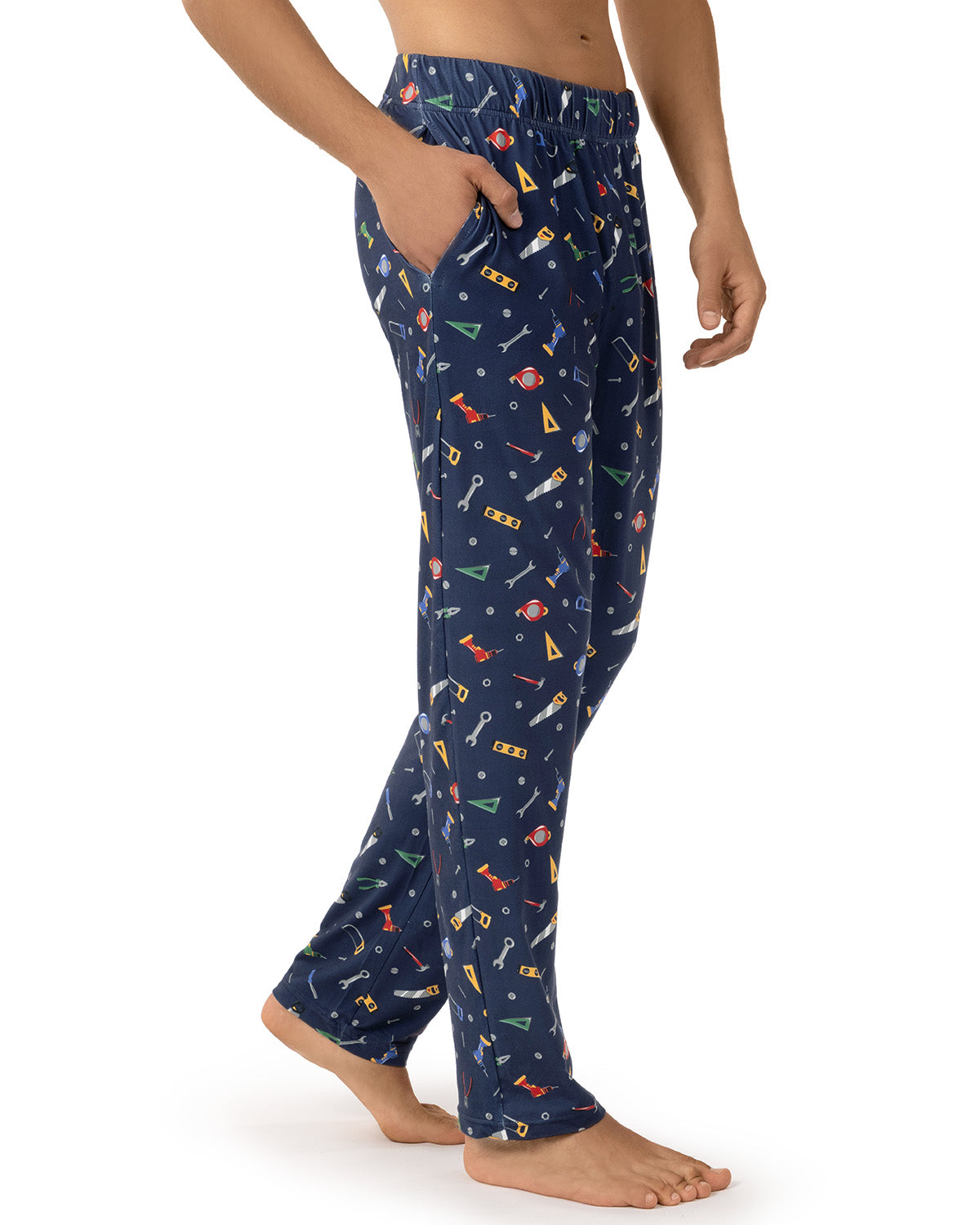 Men's "Tools" Pull-On PJ Pant in a Bag