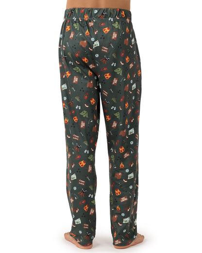 Men's "Life Is Better By The Campfire" Giftable Pajama Pant In Bag