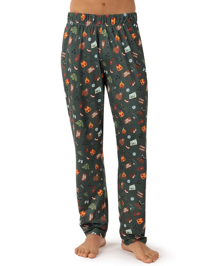 Men's "Life Is Better By The Campfire" Giftable Pajama Pant In Bag
