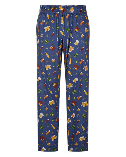 Men's "Don`t Worry Beer Happy" Giftable Pajama Pant in a Bag