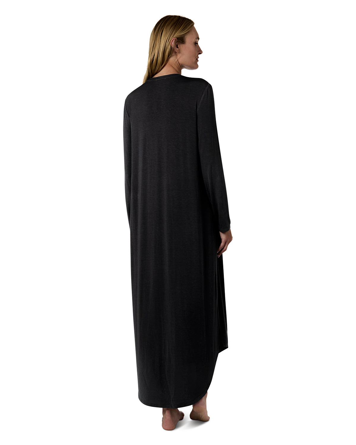 Women's Pintuck Night Gown : Color: Black
