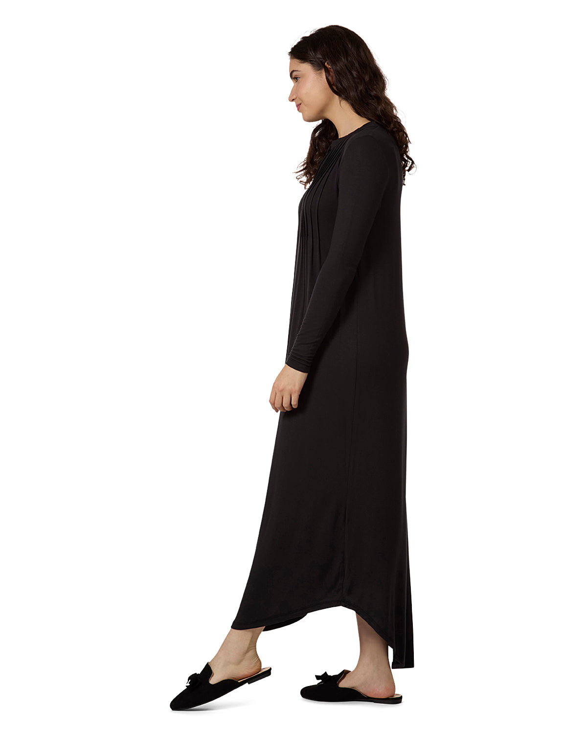 Women's Stretch Modal Pintucked Nightgown