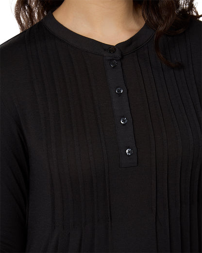 Women's Stretch Modal Pintucked Nightgown