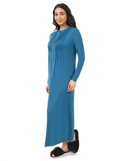 Women's Stretch Modal Pintucked Nightgown