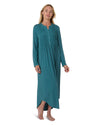 Women's Pintuck Night Gown : Color: Teal