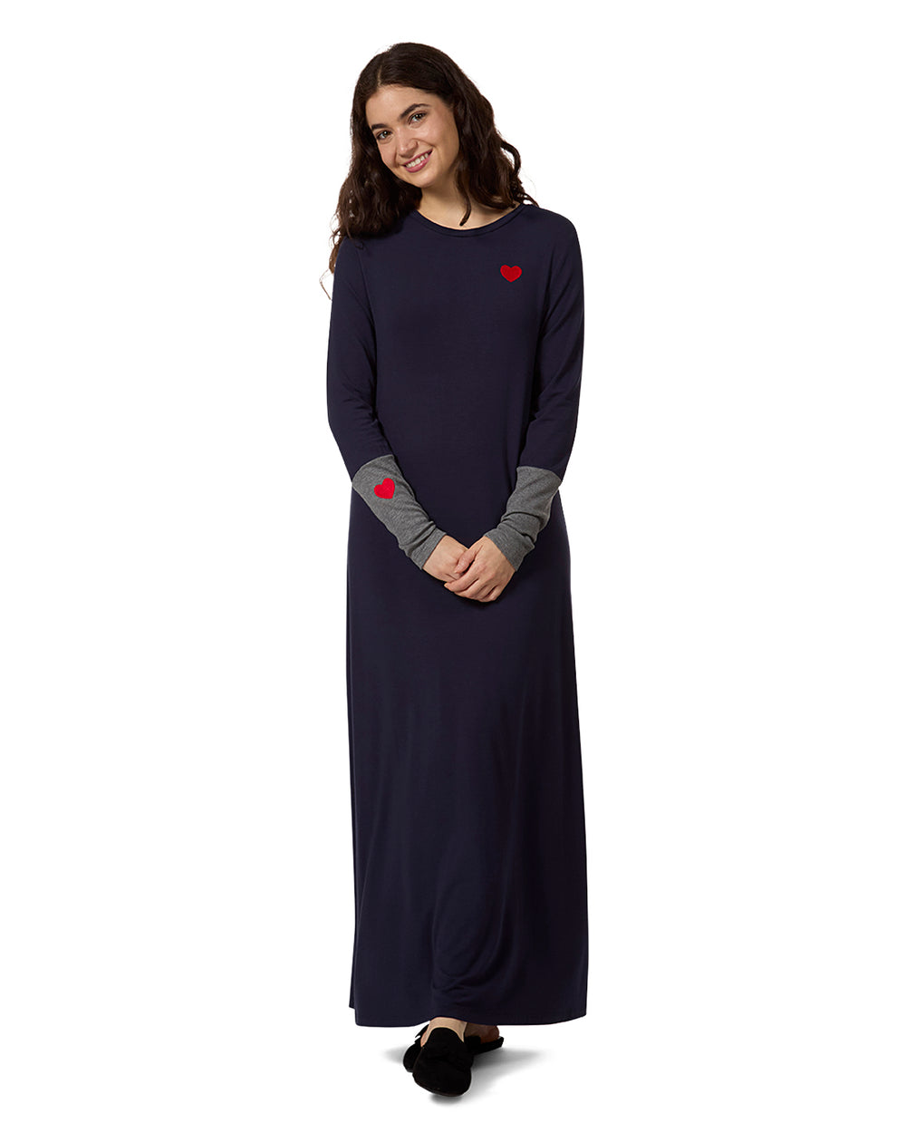Women's Sweetheart Modal Blend Full-Length Nightgown