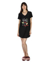 We Go Together Like Tacos And Tequila V-Neck Sleepshirt : Color: Black