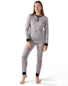 Women's Holiday Gnomes Two-Piece PJ Set in a Bag