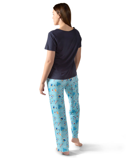 Women's Hanukcat Two-Piece PJ Set in a Bag