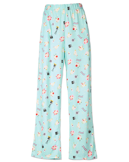 Netchicks Women`s PJ Pant In Bag : Color: Aqua