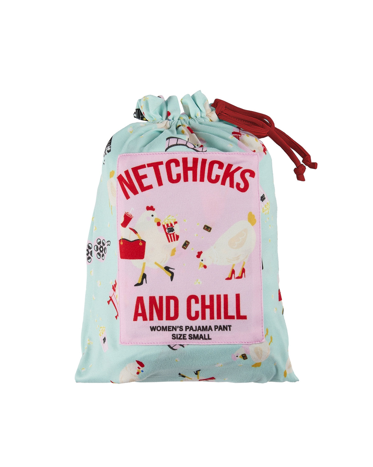 Netchicks Women`s PJ Pant In Bag : Color: Aqua
