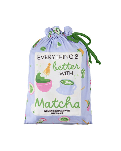 Matcha Women`s PJ Pant In Bag : Color: Periwinkle