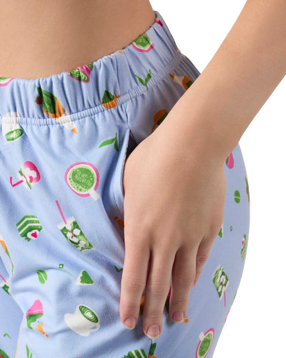 Women's "Matcha" Pull-On PJ Pant In Bag