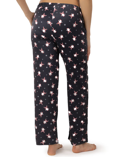 Women's "Tossed Santa" Pull-On PJ in a Bag