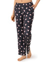 Women's "Tossed Santa" Pull-On PJ in a Bag