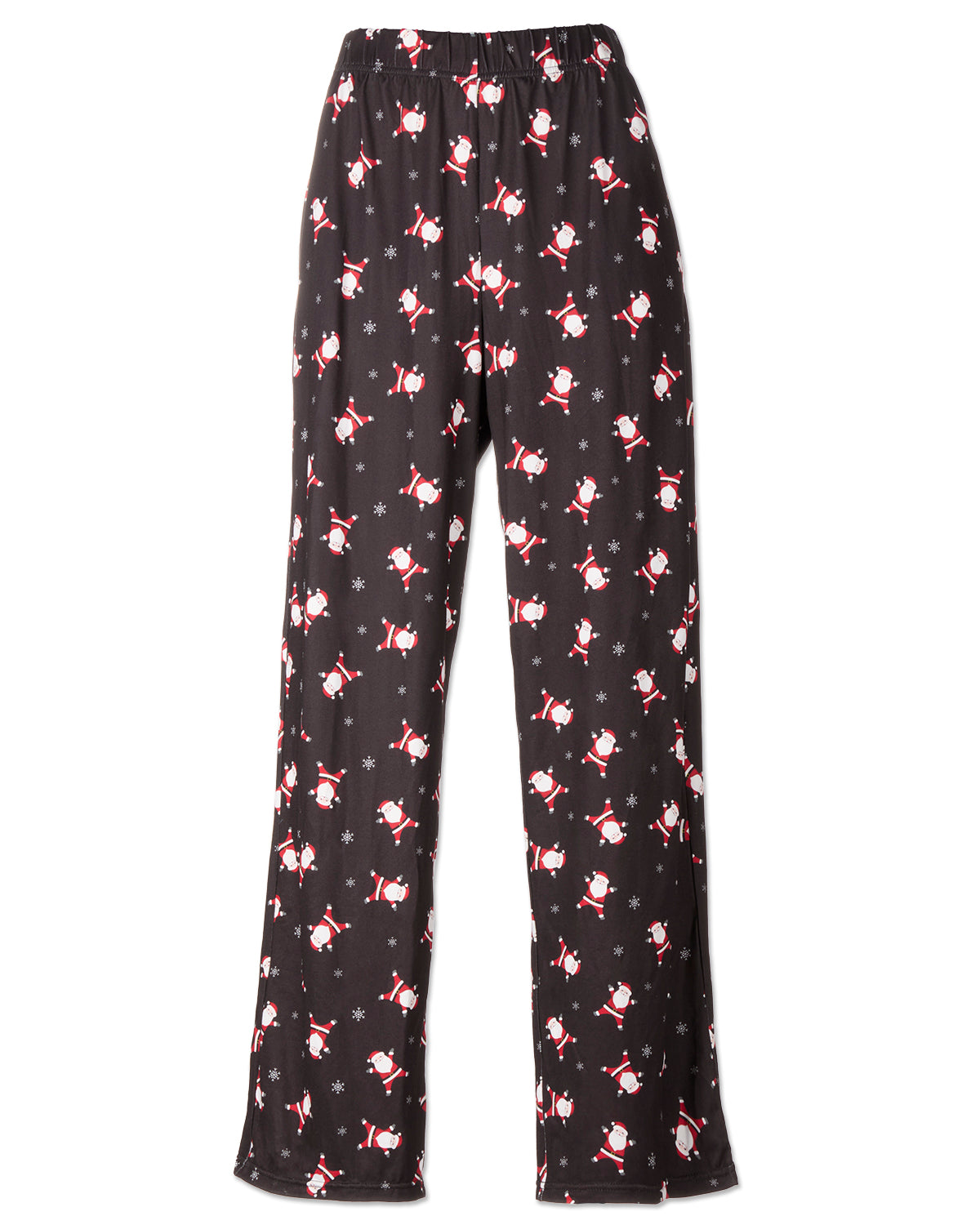 Women's "Tossed Santa" Pull-On PJ in a Bag