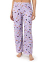 Women's Retro Cats Giftable Novelty Pajama Pant In Bag