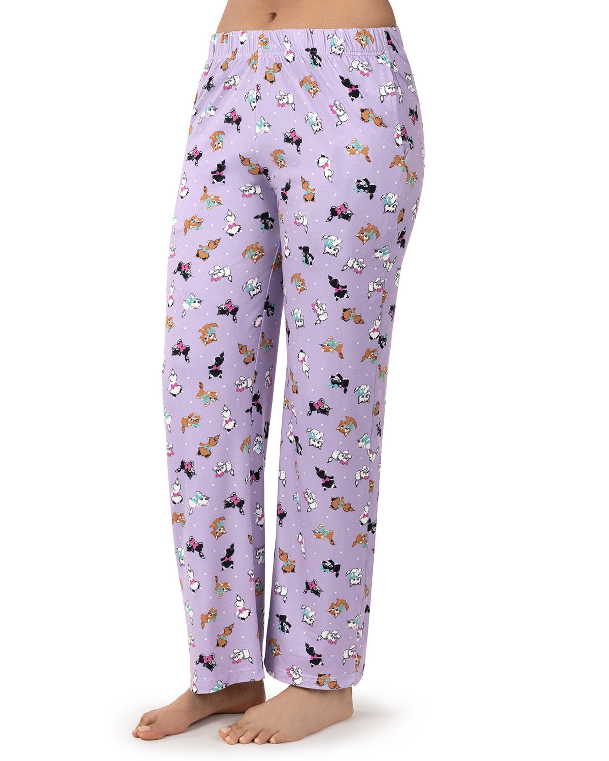 Women's Retro Cats Giftable Novelty Pajama Pant In Bag