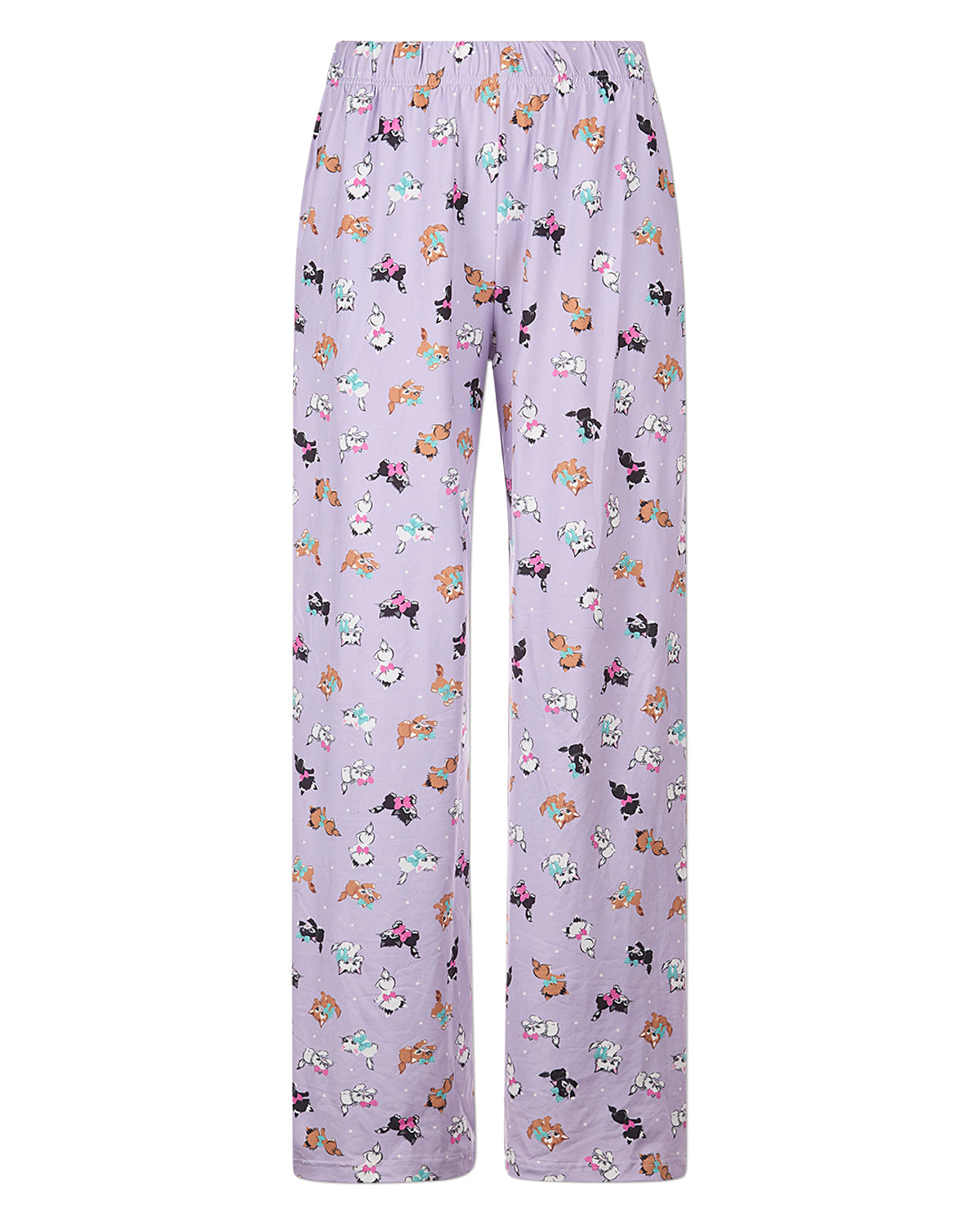 Women's Retro Cats Giftable Novelty Pajama Pant In Bag