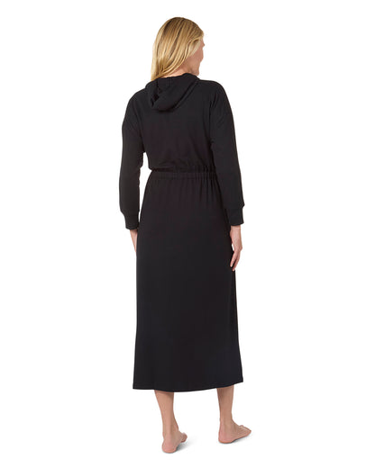 Women's Hooded Step-In Half-Zip Robe