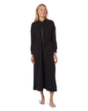 Women's Hooded Step-In Half-Zip Robe